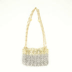 Borse a mano e a spalla Iconica 1969 Nano Bag Rabanne Argento Femme