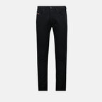 Pantalons Jean slim 2019 D-strukt Diesel Noir Homme