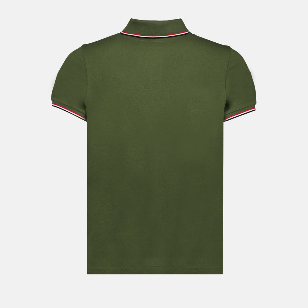 Polos Polo com Logo Moncler Cáqui Homme