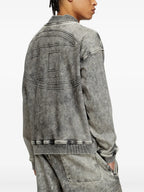 Vestes Giacca D-Carly-S Diesel Grigio Unisexe
