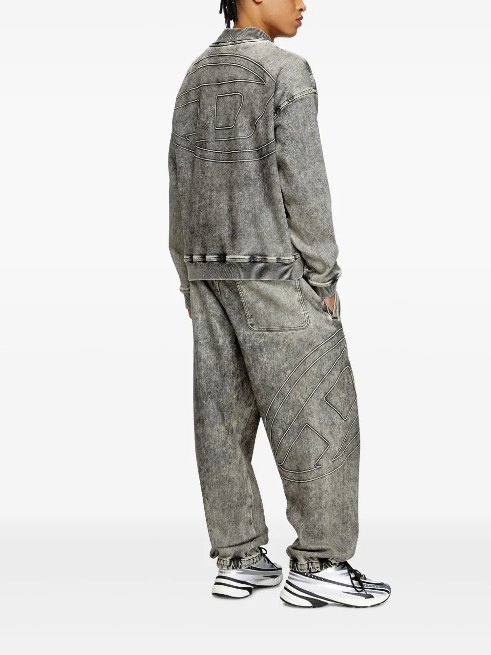 Vestes Veste D-Carly-S Diesel Gris Unisexe