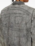 Vestes Giacca D-Carly-S Diesel Grigio Unisexe