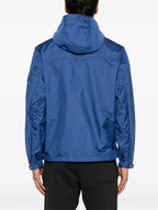 Chaquetas Etiache Chaqueta Impermeable con Capucha Moncler azul oscuro Homme