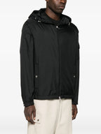Jaquetas Corta-Vento Etiache com Capuz Moncler Preto Homme