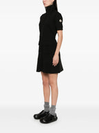 Robes Robe zipée Moncler Noir Femme