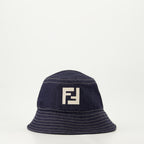 Hats, caps and beanies Bob FF in Denim Fendi Dark blue Homme