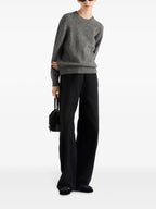 Pantalons Jeans en denim Prada Noir Femme