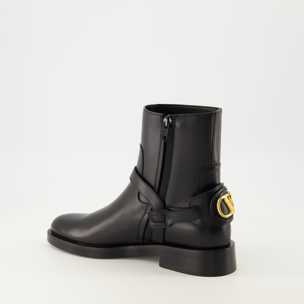 Bild des Artikels Bottines VLogo der Marke Valentino Garavani für Damen - Frühjahr/Sommer Saison 2025 - Dreiviertelansicht hinten rechts