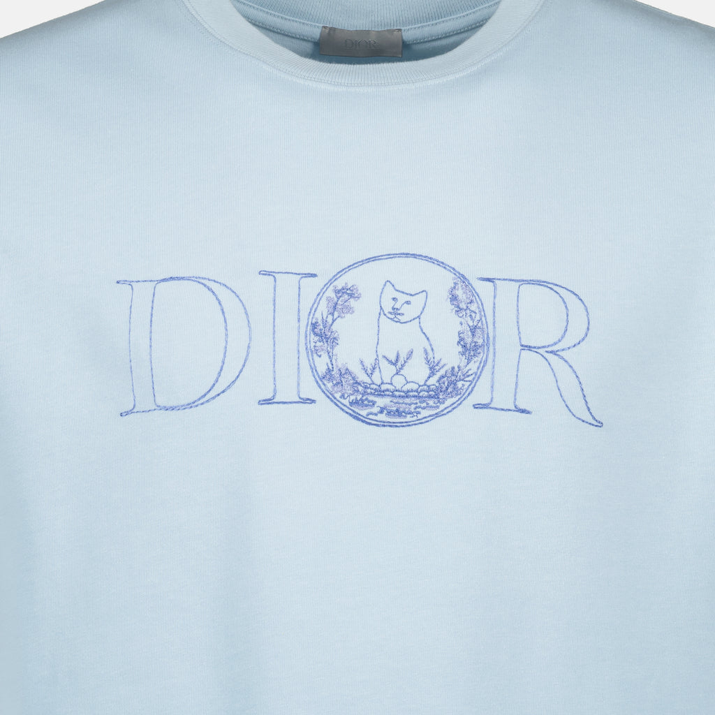 T-shirt T-shirt Dior e Hylton Nel Dior Blu Homme