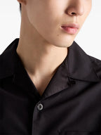 Camisas Camisa de Manga Curta Prada Preto Homme