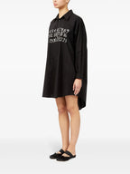 Robes Robe chemise Mm6 Noir Femme
