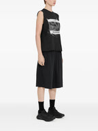 Mm6ブランドの女性用スポーツタンクトップの画像 - 2025年春夏シーズン - 詳細なビュー4