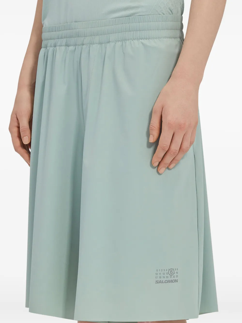 Shorts Shorts Sportivi Mm6 Verde Femme