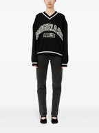 Maille Pull en laine Mm6 Noir Femme