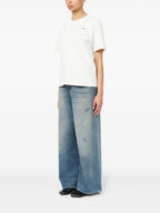 T-shirts T-shirt Numeric Mm6 Blanc Femme