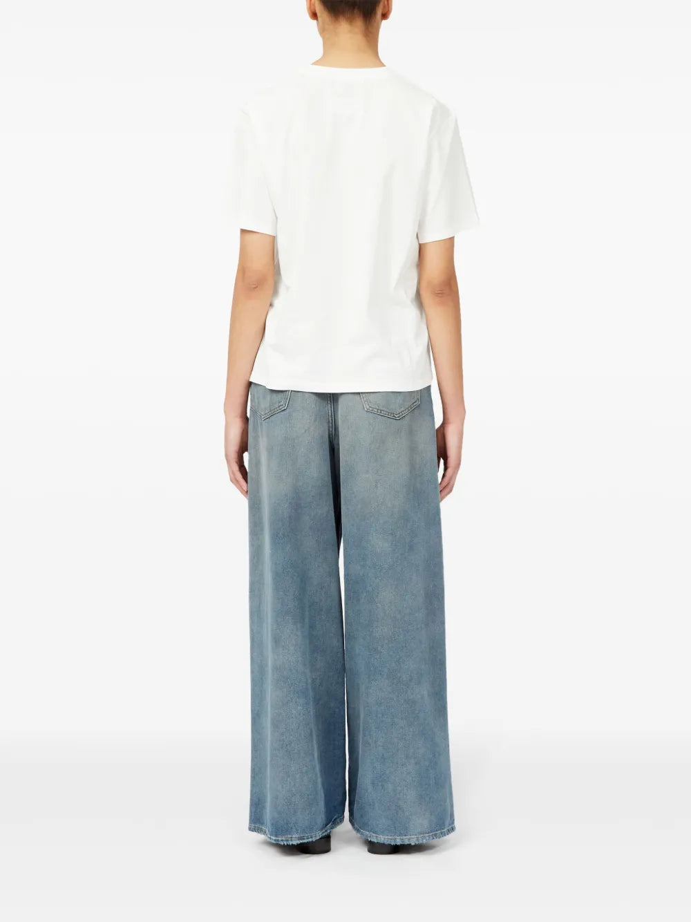 T-shirts T-shirt Numeric Mm6 Blanc Femme