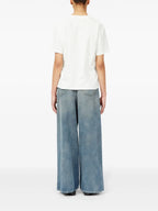 T-shirts T-shirt Numeric Mm6 Blanc Femme
