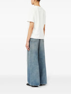 T-shirts T-shirt Numeric Mm6 Blanc Femme