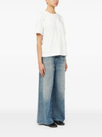 T-shirts T-shirt Numeric Mm6 Blanc Femme