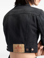 Jackets Denim Jacket Prada Black Femme