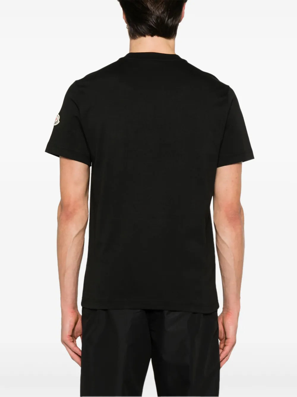 Camisetas T-shirt de bolso com monograma Moncler Preto Homme