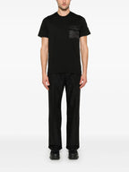 T-shirts T-shirt à poche monogram Moncler Noir Homme