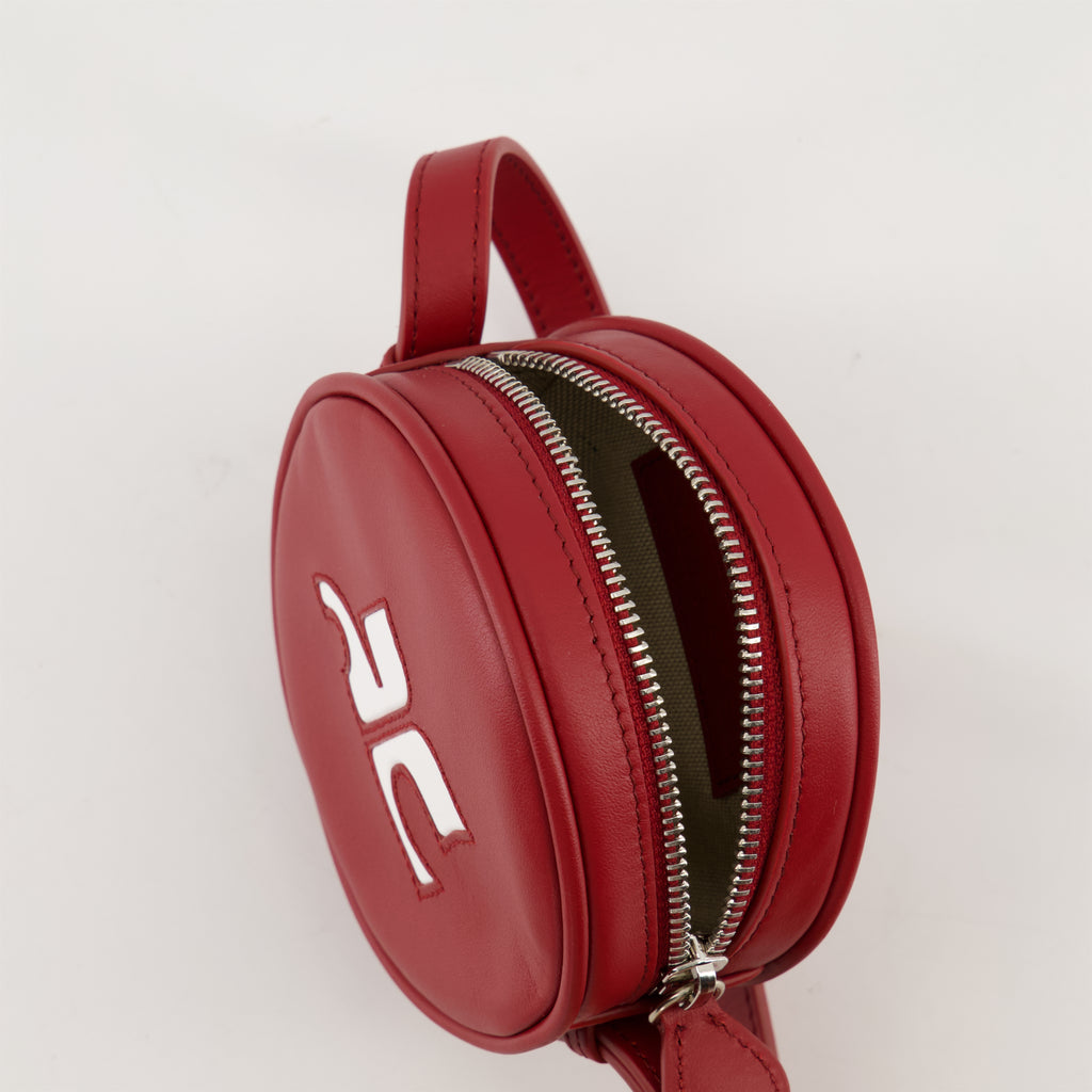 クロスボディバッグ Sac cercle Réédition Courrèges 赤 ユニセックス