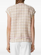 Vestes Veste en tweed Versace Rose Femme