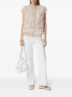 Vestes Veste en tweed Versace Rose Femme
