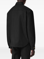 Camisas Camisa de Lã Versace Preto Homme