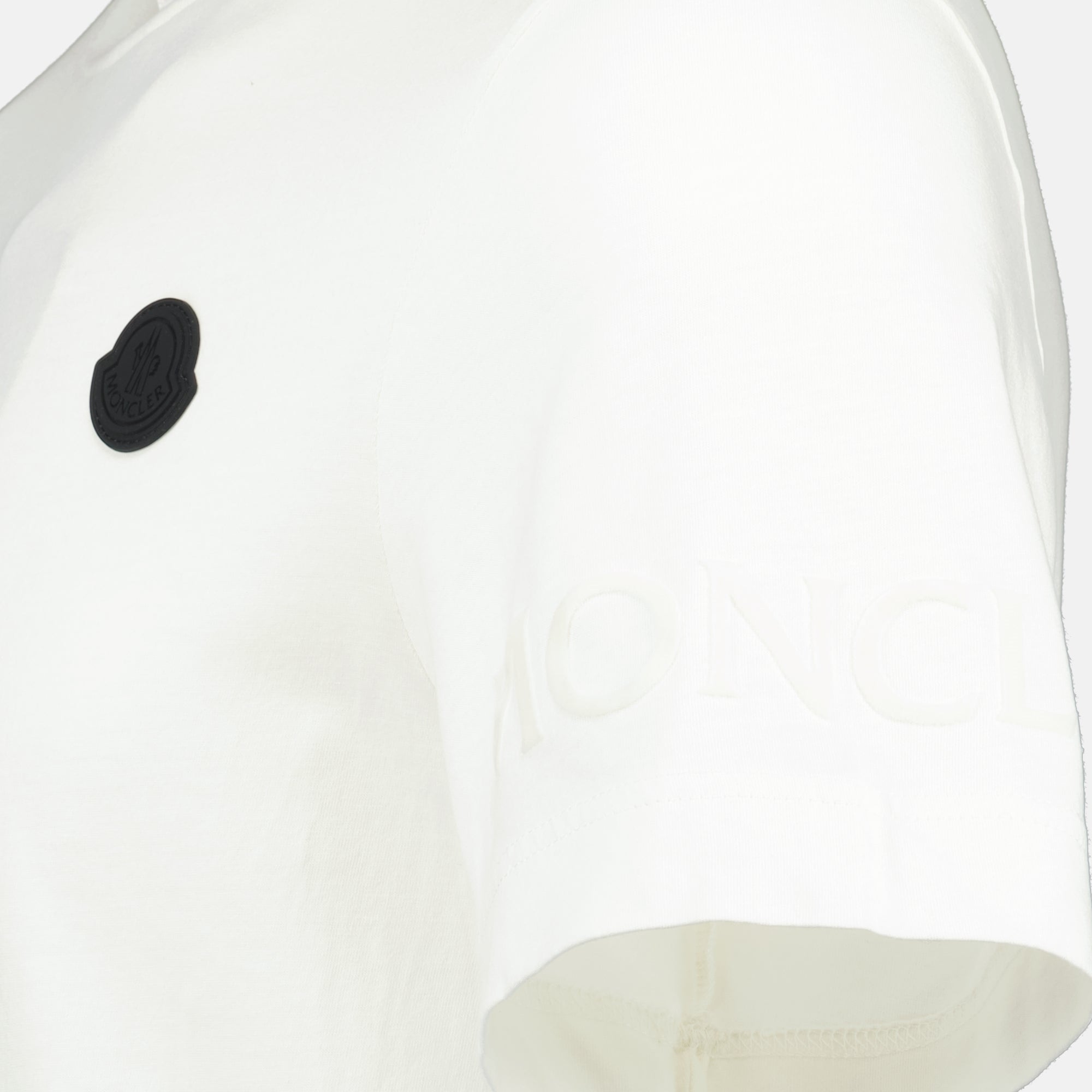 Image de l'article T-shirt à logo de la marque Moncler pour Homme - Saison Automne-Hiver 2025 - Vue détaillée_3