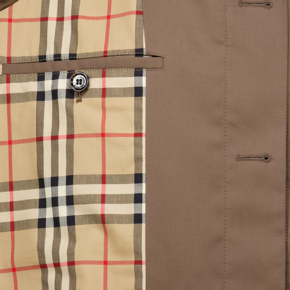 Manteaux Brauner Tottenham Parka Burberry Marron Homme