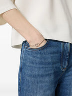 Bijoux Bracelet VLogo en cristaux Valentino Garavani Argenté Femme