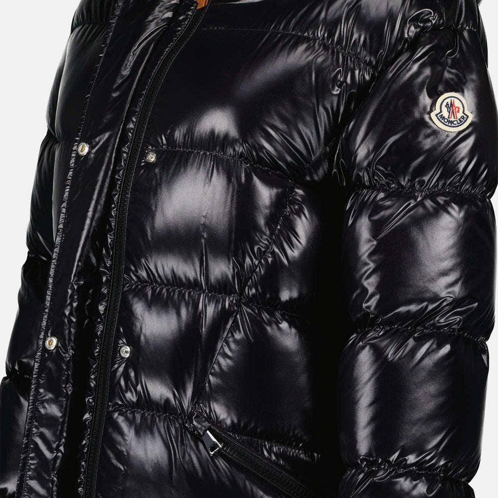 コート ベルビュー ダウンジャケット Moncler 黒 Femme