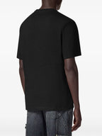 T-shirt T-shirt Maxi Chain Versace Nero Homme