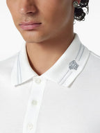 Polos Medusa Polo Versace Blanco Homme