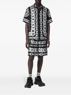 쇼츠 짧은 메두사 체인 Versace 검은색 Homme