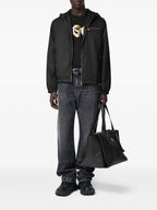 Vestes Coupe-vent en nylon Versace Noir Homme