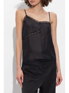 Tops Top de Renda Mm6 Preto Femme