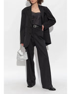 Tops Top de Renda Mm6 Preto Femme