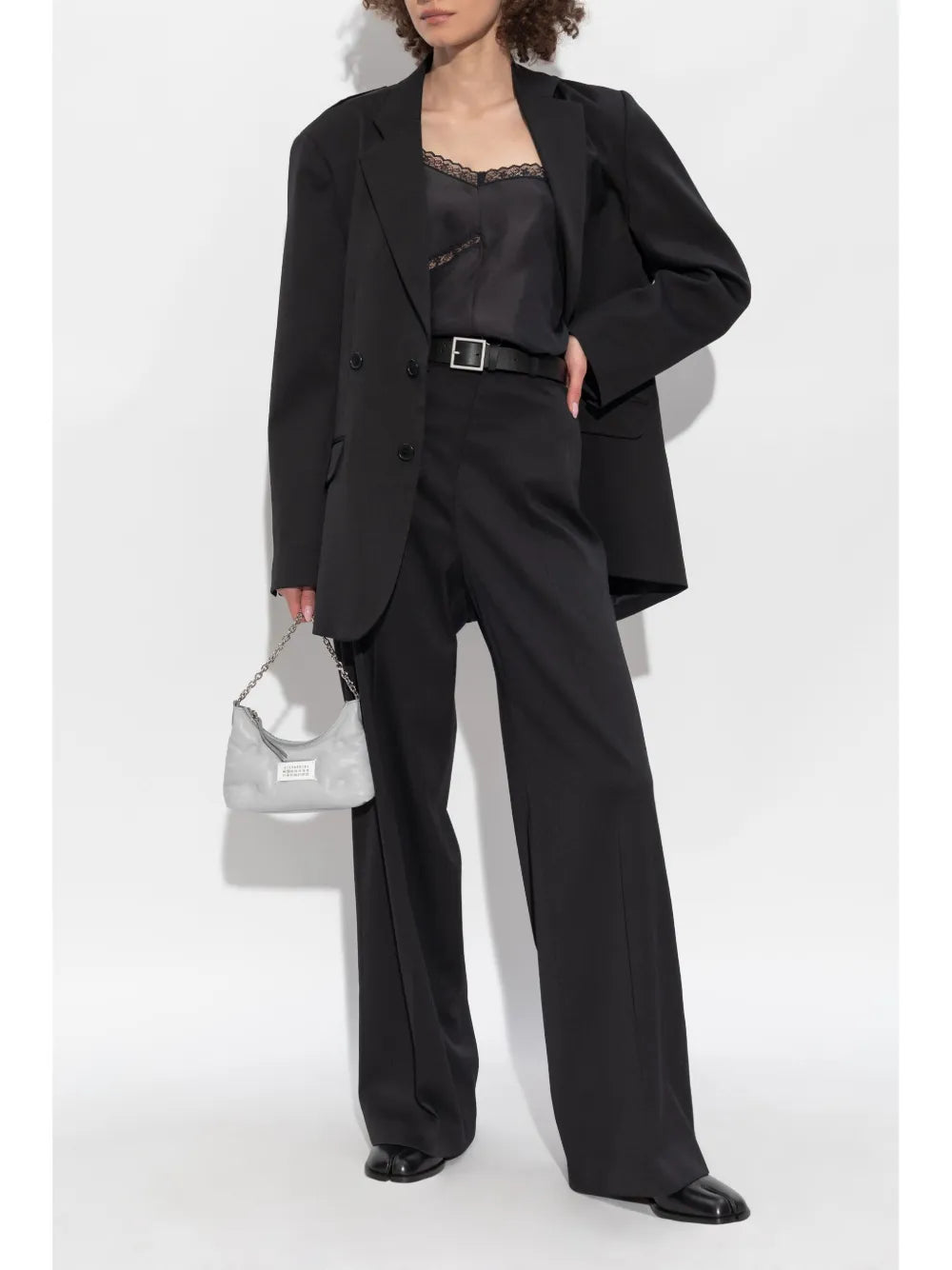 Tops Top à dentelle Mm6 Noir Femme