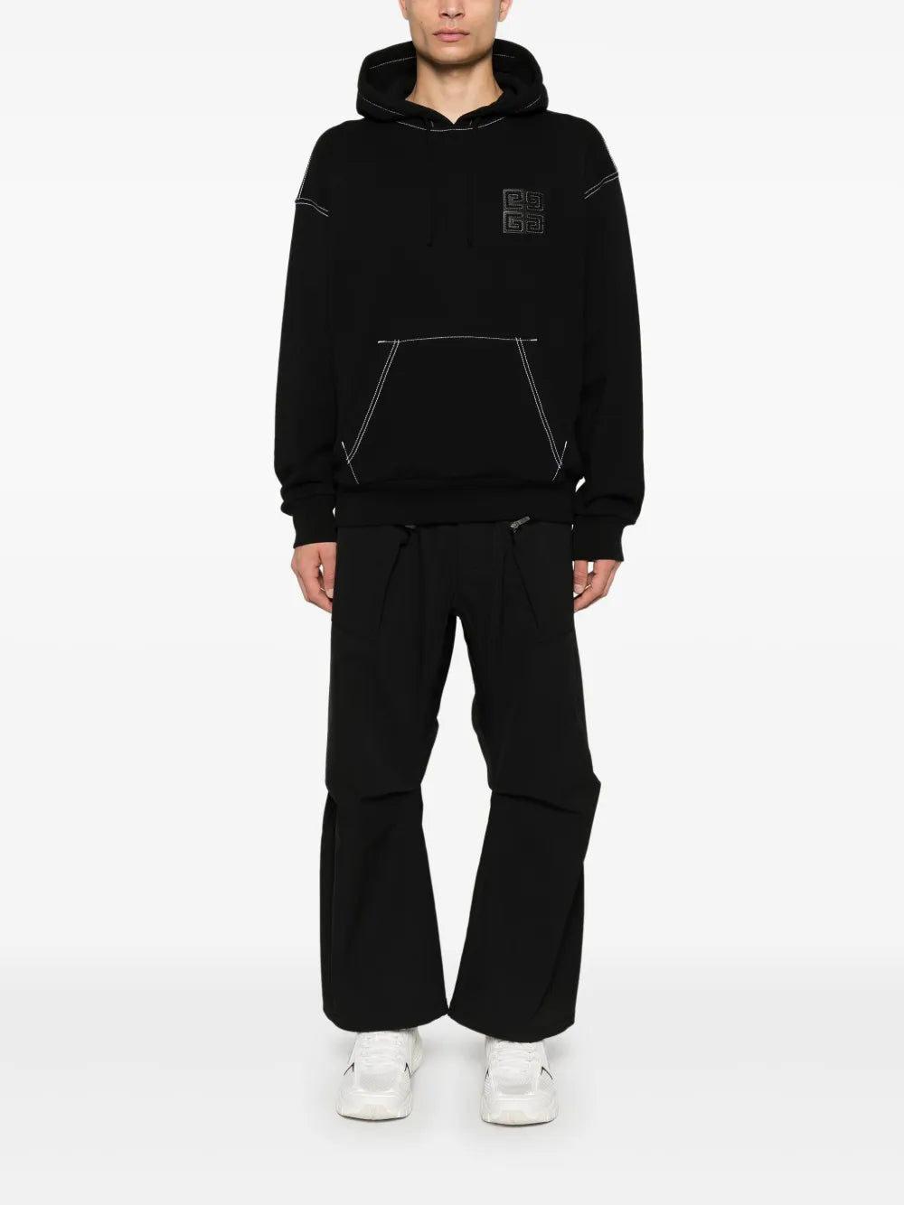 Sweatshirts Sweat à capuche noir Givenchy Noir Homme