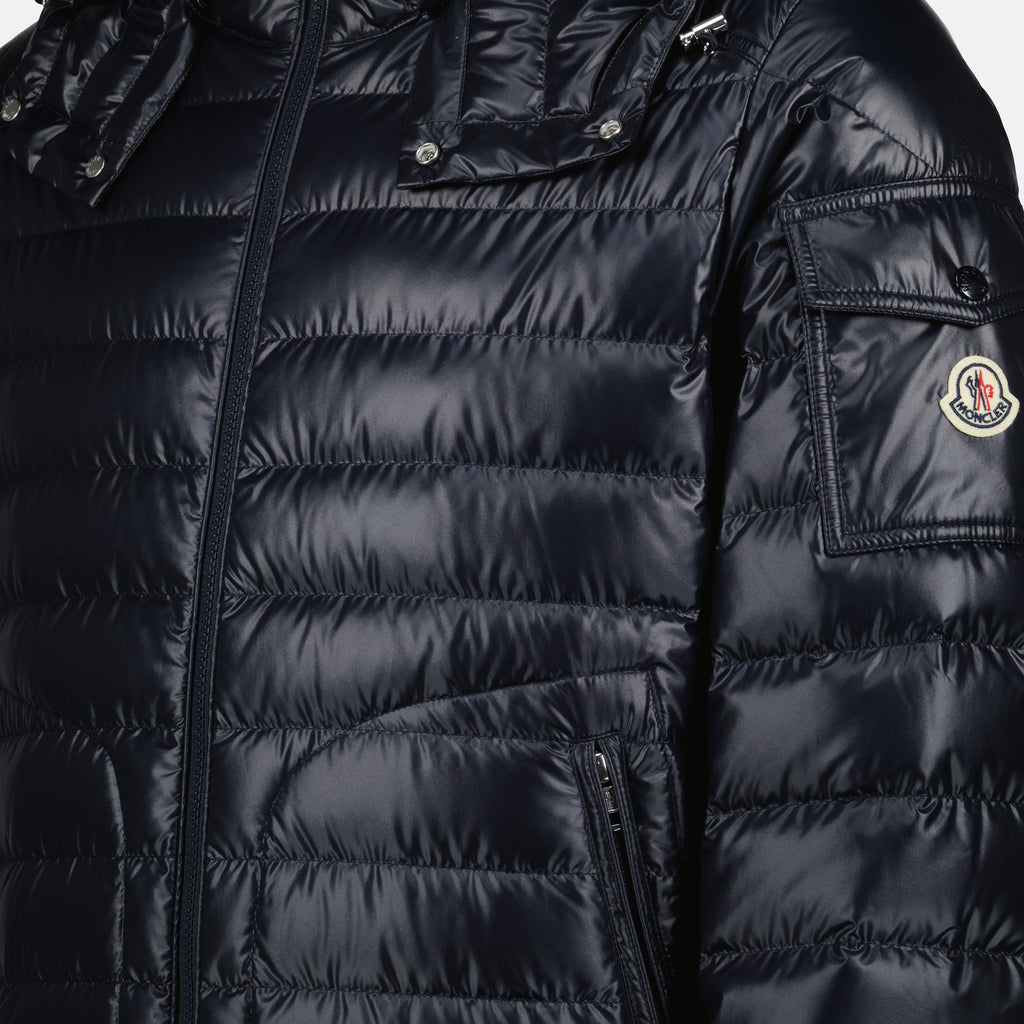 Manteaux Doudoune matelassée Lauros Moncler Bleu foncé Homme