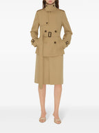 コート ショートトレンチコート Burberry ベージュ Femme
