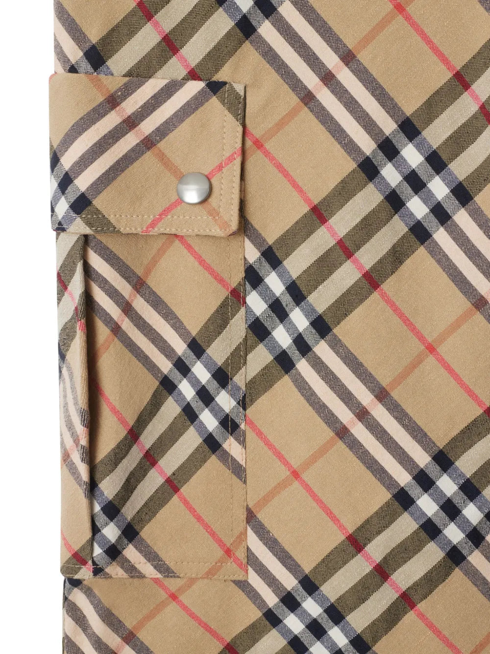 Pantalons Pantalon à carreaux Burberry Beige Homme