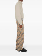 パンツ チェック柄パンツ Burberry ベージュ Homme