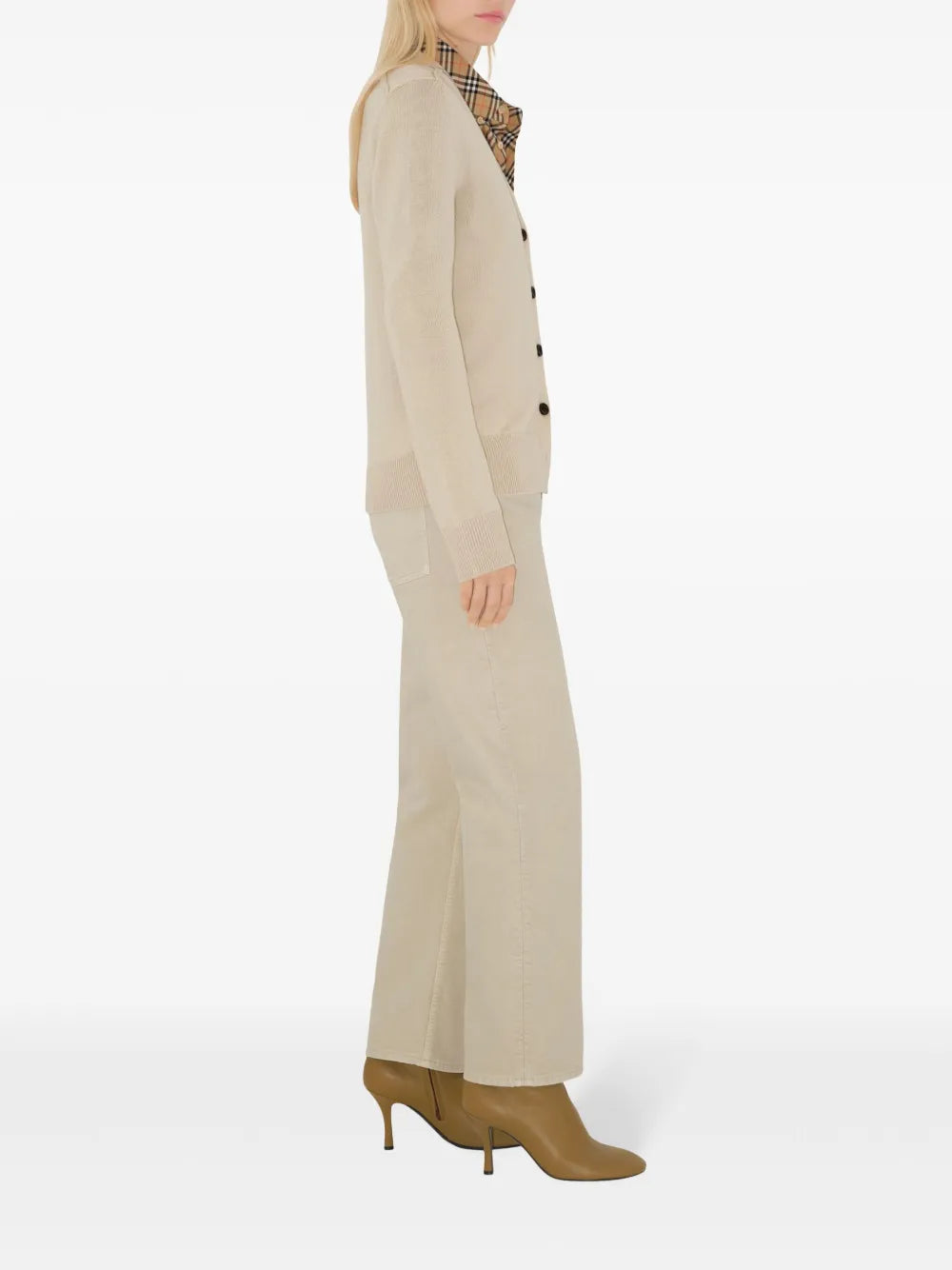 Maille Cardigan Cavalier beige Burberry Beige Femme