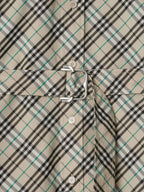 Dresses Check Plaid Dress Burberry Beige Femme