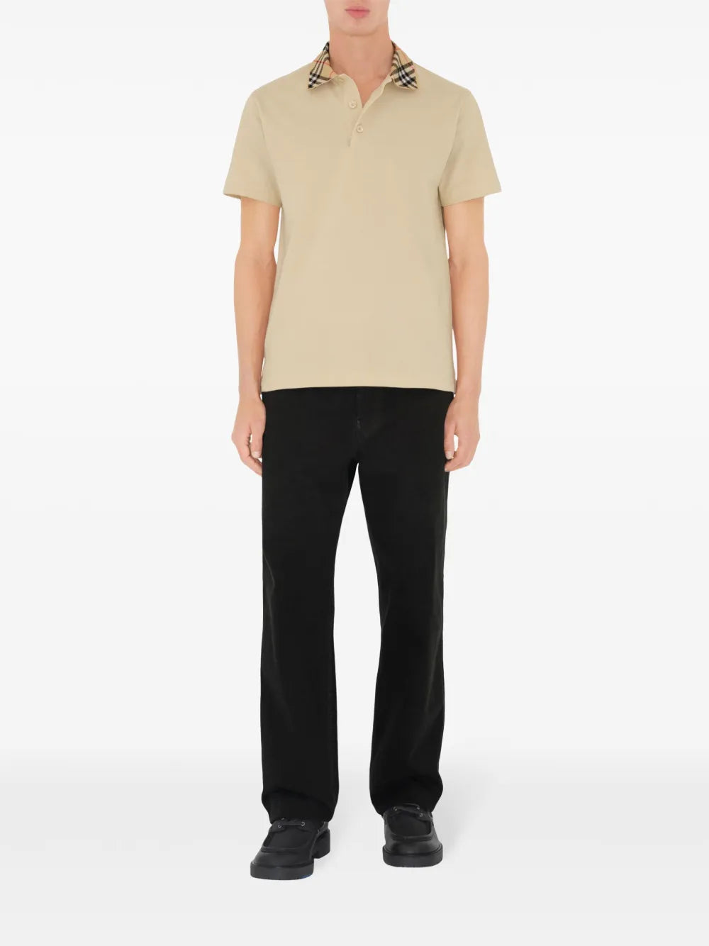 Polos Polo Bege Burberry Bege Homme