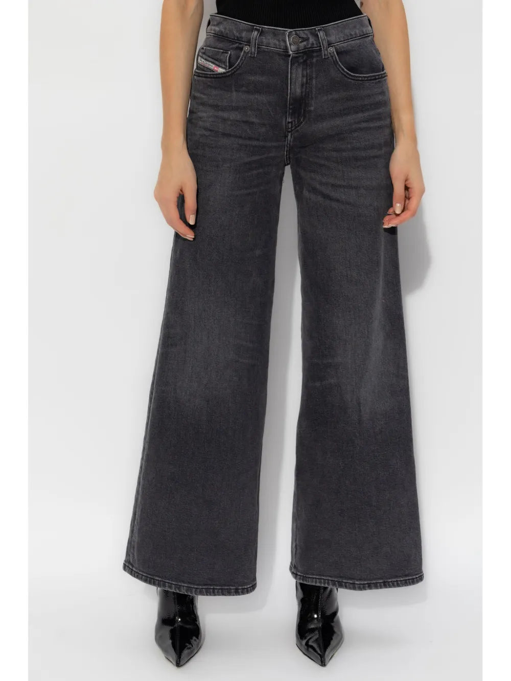 Pantalons Jean 1978 D-Akemi noir Diesel Noir Femme